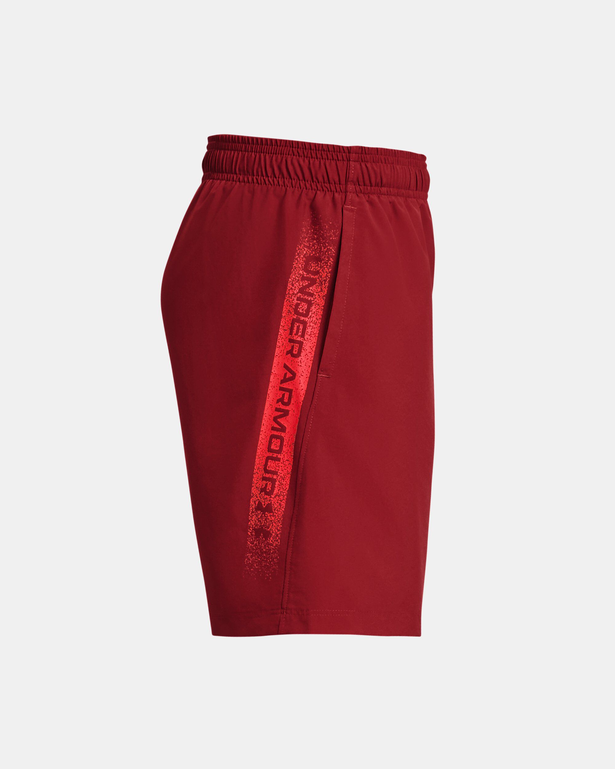 Red under armour discount shorts