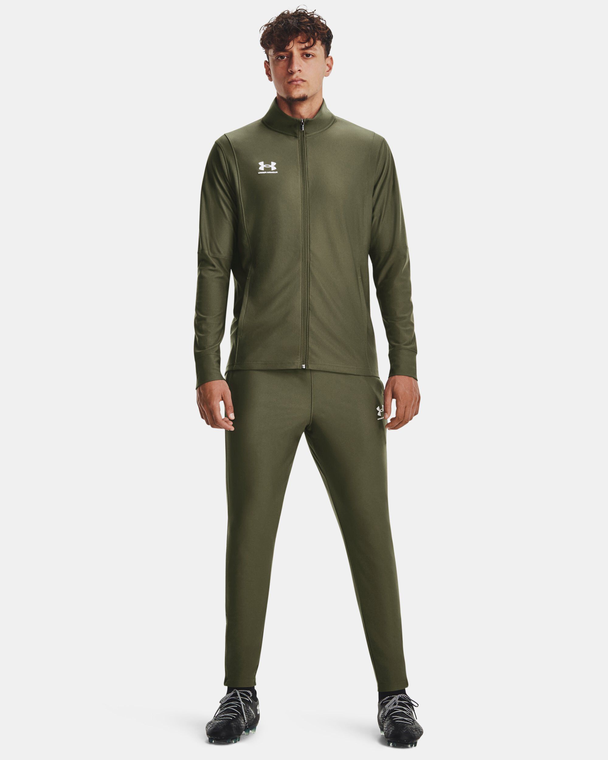 Under armour shop green tracksuit