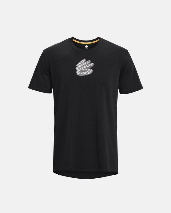 Men's Curry Logo Heavyweight Short Sleeve image number 4