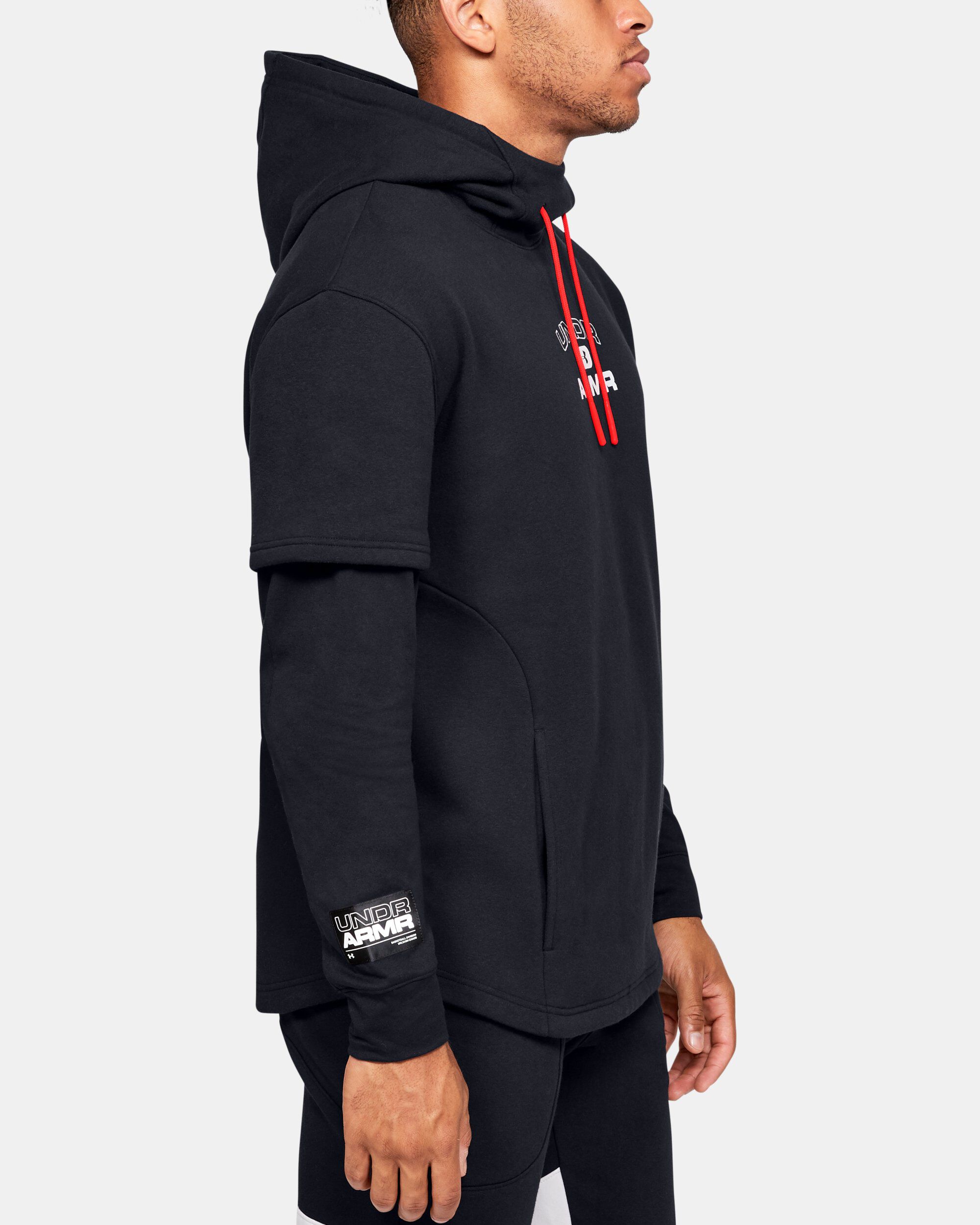 Men's ua moments fleece hoodie discount