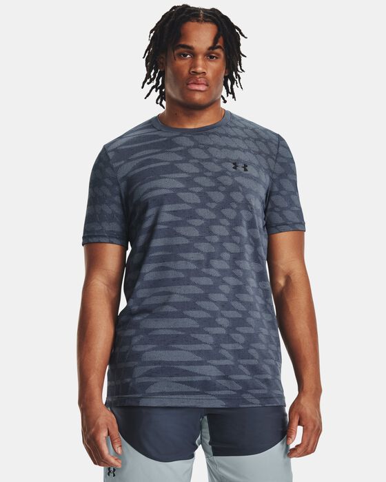 Men's UA Seamless Ripple Short Sleeve image number 0