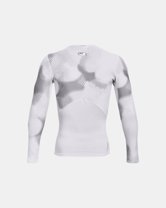 Men's UA Iso-Chill Compression Printed Long Sleeve image number 5