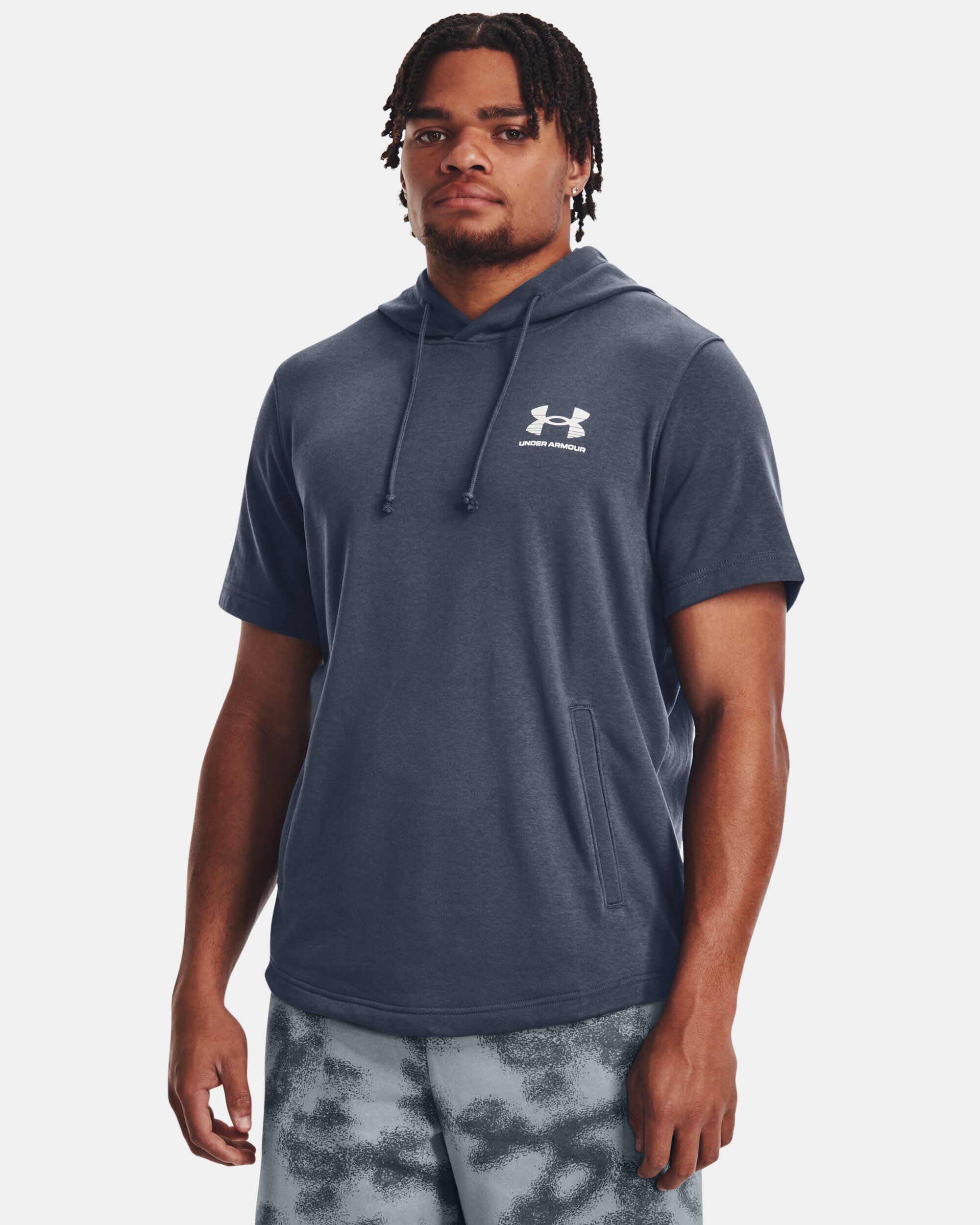 Under armour men's sportstyle short sleeve hoodie 2025