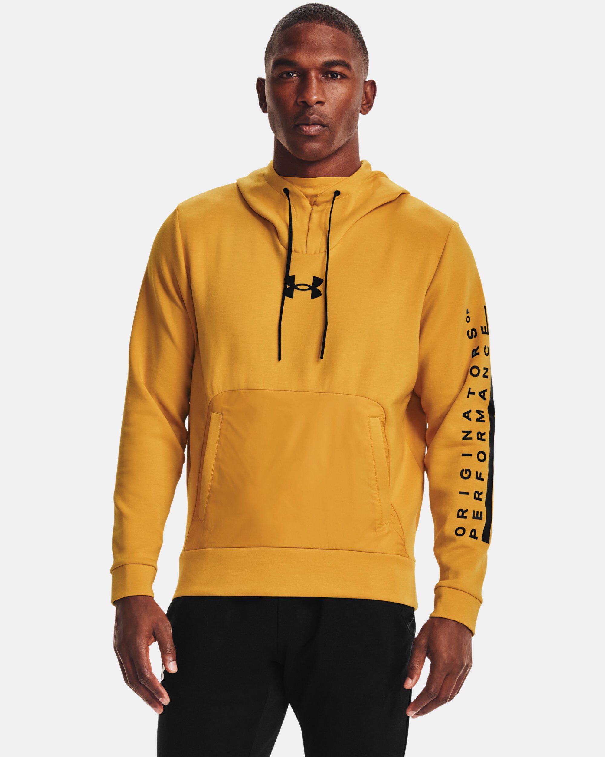 Under armour hotsell hoodie yellow