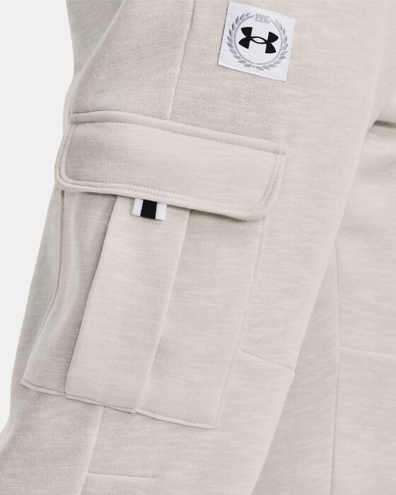 Men's UA Essential Fleece Heritage Cargo Pants image number 4