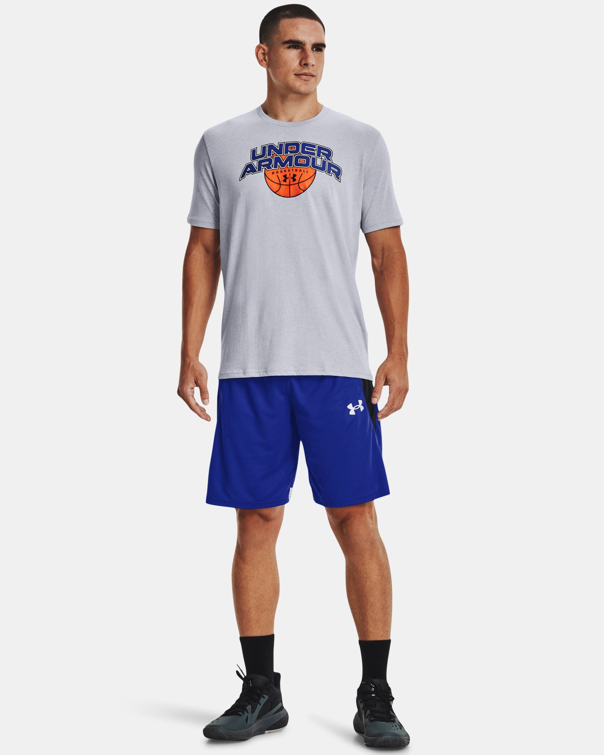 Under armour boys 2025 baseline basketball shorts
