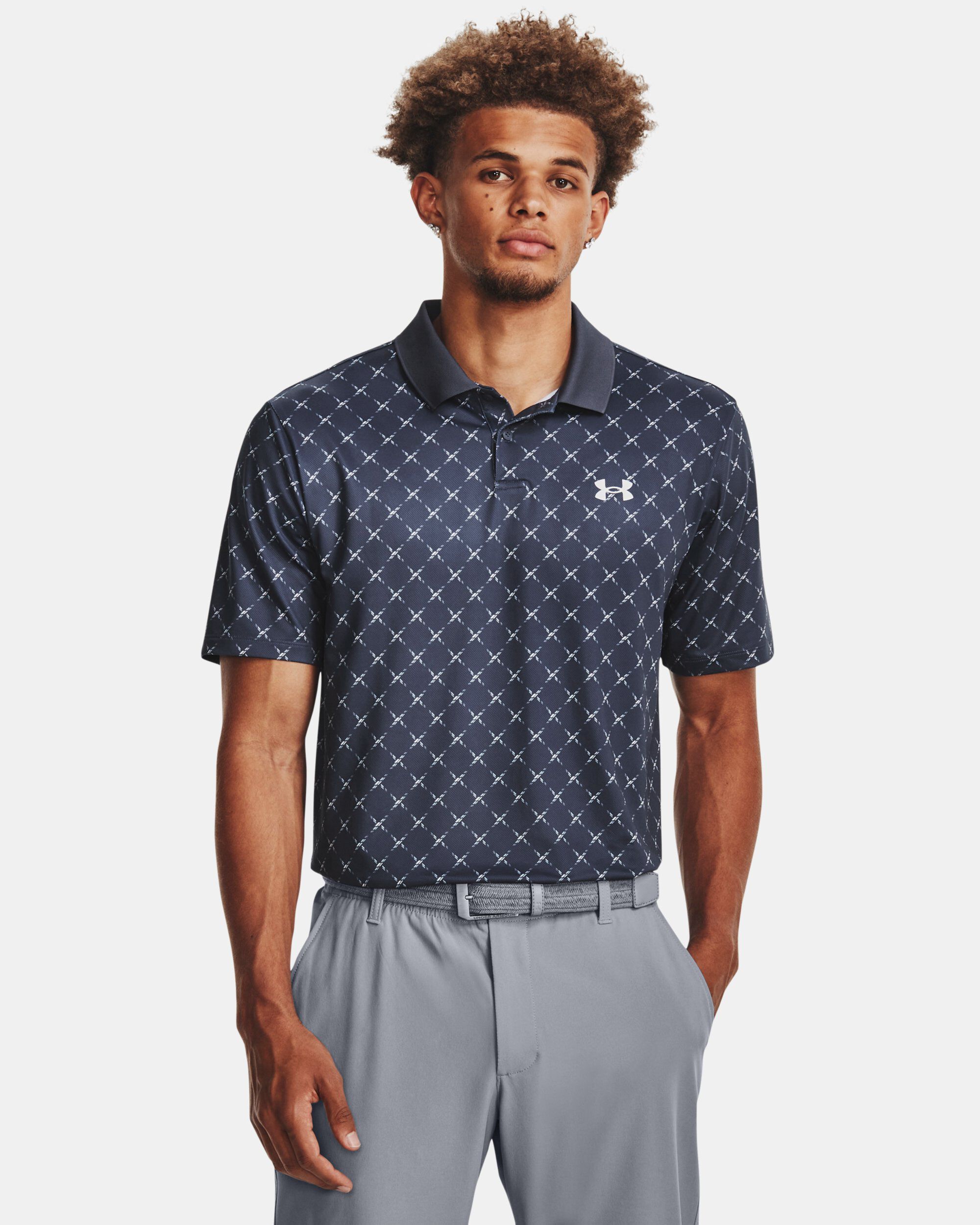Men's ua performance polo 2025 patterned