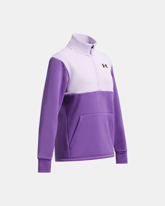 Girls' Armour Fleece® ½ Zip Girls' Armour Fleece® ½ Zip image number 2