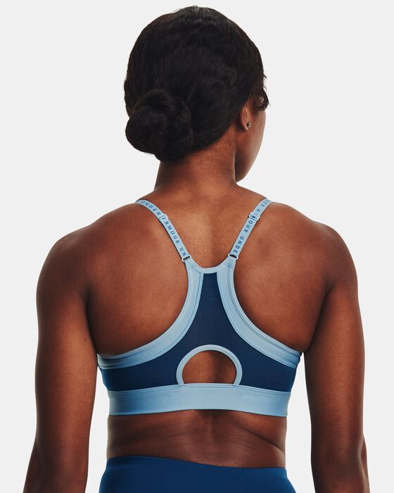 Women's UA Infinity Low Covered Sports Bra image number 1