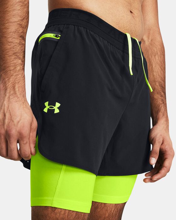 Men's UA Peak Woven 2-in-1 Shorts image number 3