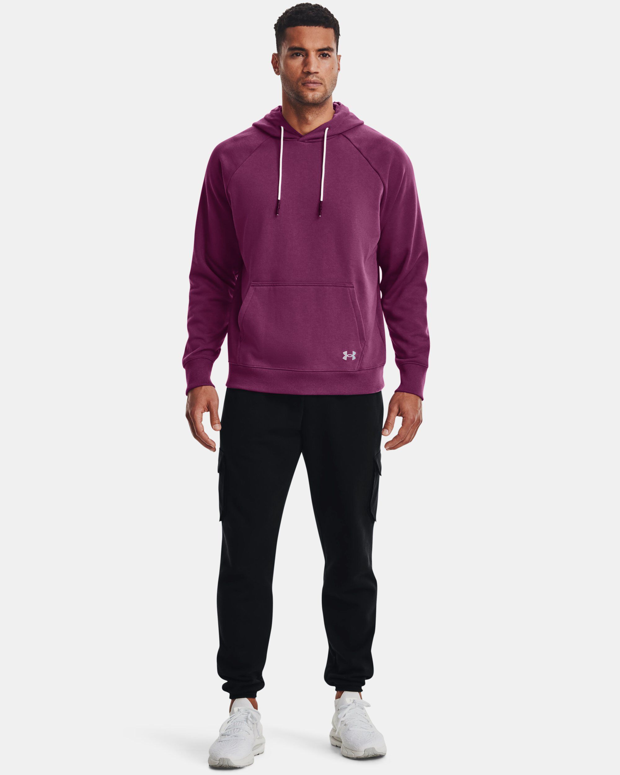 Under Armour Men s UA Terry Hoodie Purple in KSA