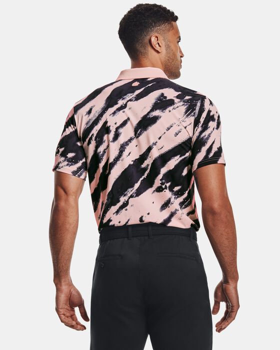 Men's UA Curry Vanish Printed Polo image number 1