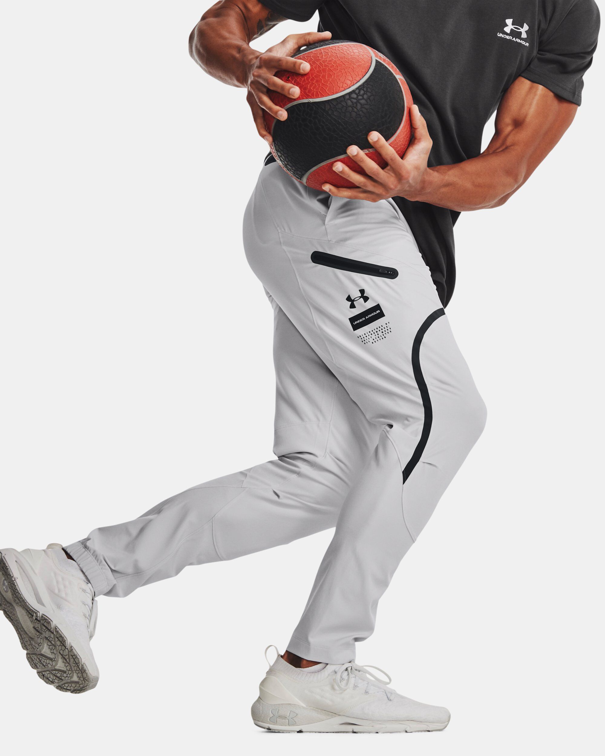 Under Armour Men s UA Unstoppable Cargo Pants Grey in KSA