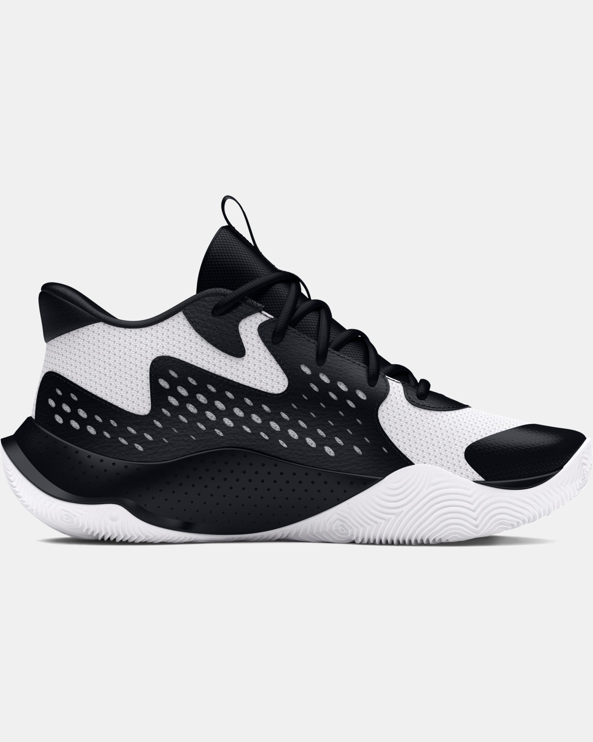 Buy Unisex UA Jet 23 Basketball Shoes Black in KSA Under Armour