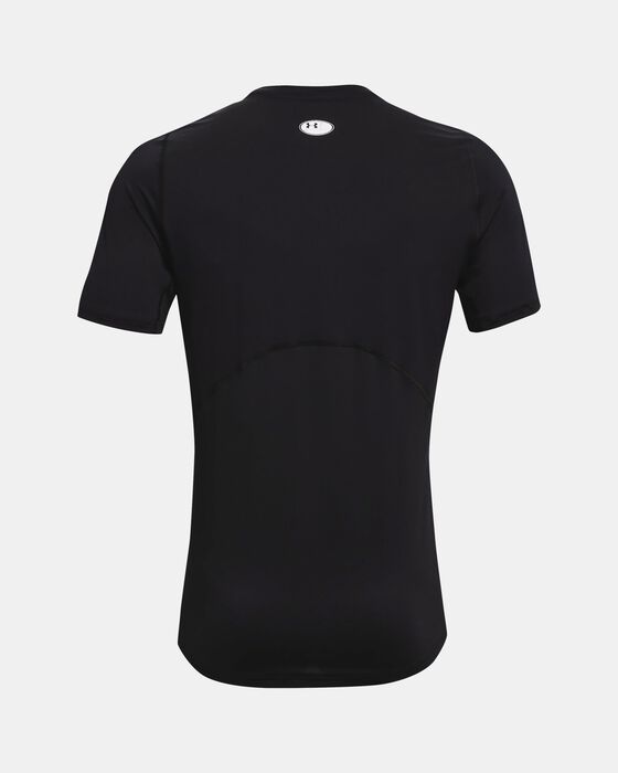 Men's HeatGear® Armour Fitted Short Sleeve image number 6