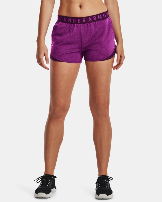 Women's UA Play Up Shorts 3.0 Twist image number 0