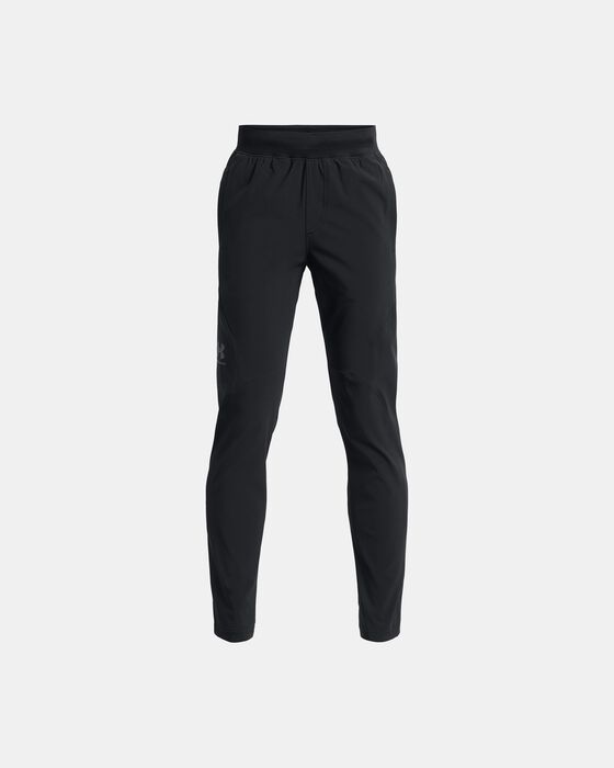 Boys' UA Unstoppable Tapered Pants image number 0