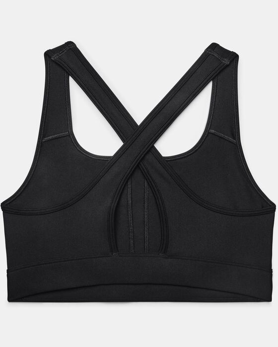 Women's Armour® Mid Crossback Graphic Sports Bra image number 9