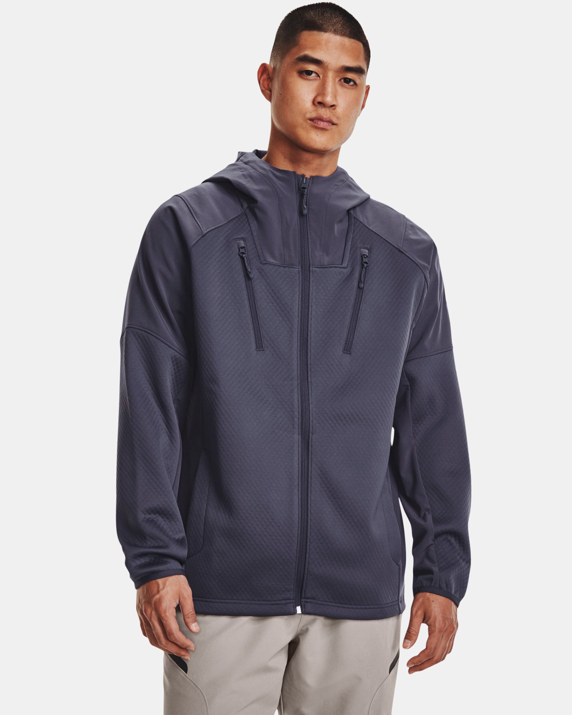 Under armour swacket men purple sales