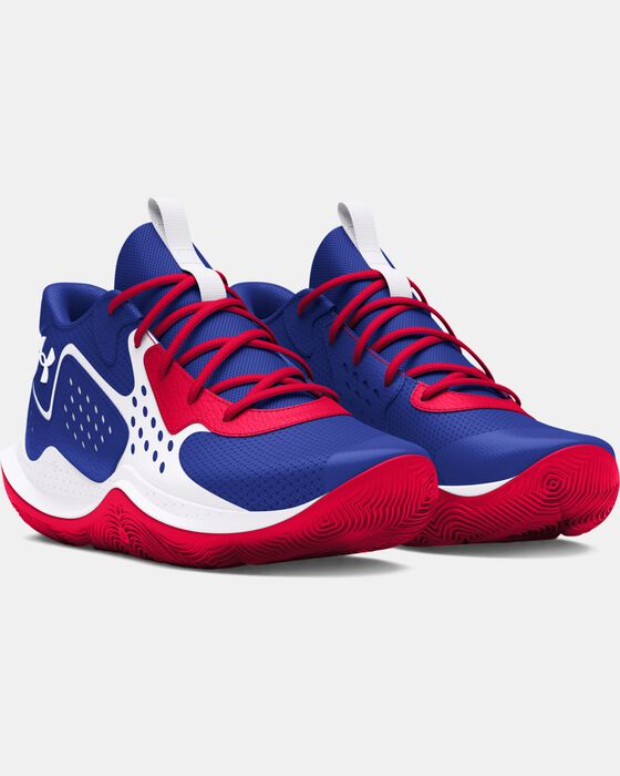 حذاء كرة السلة UA Jet '23 للأطفال في المدرسة الابتدائية image number 3