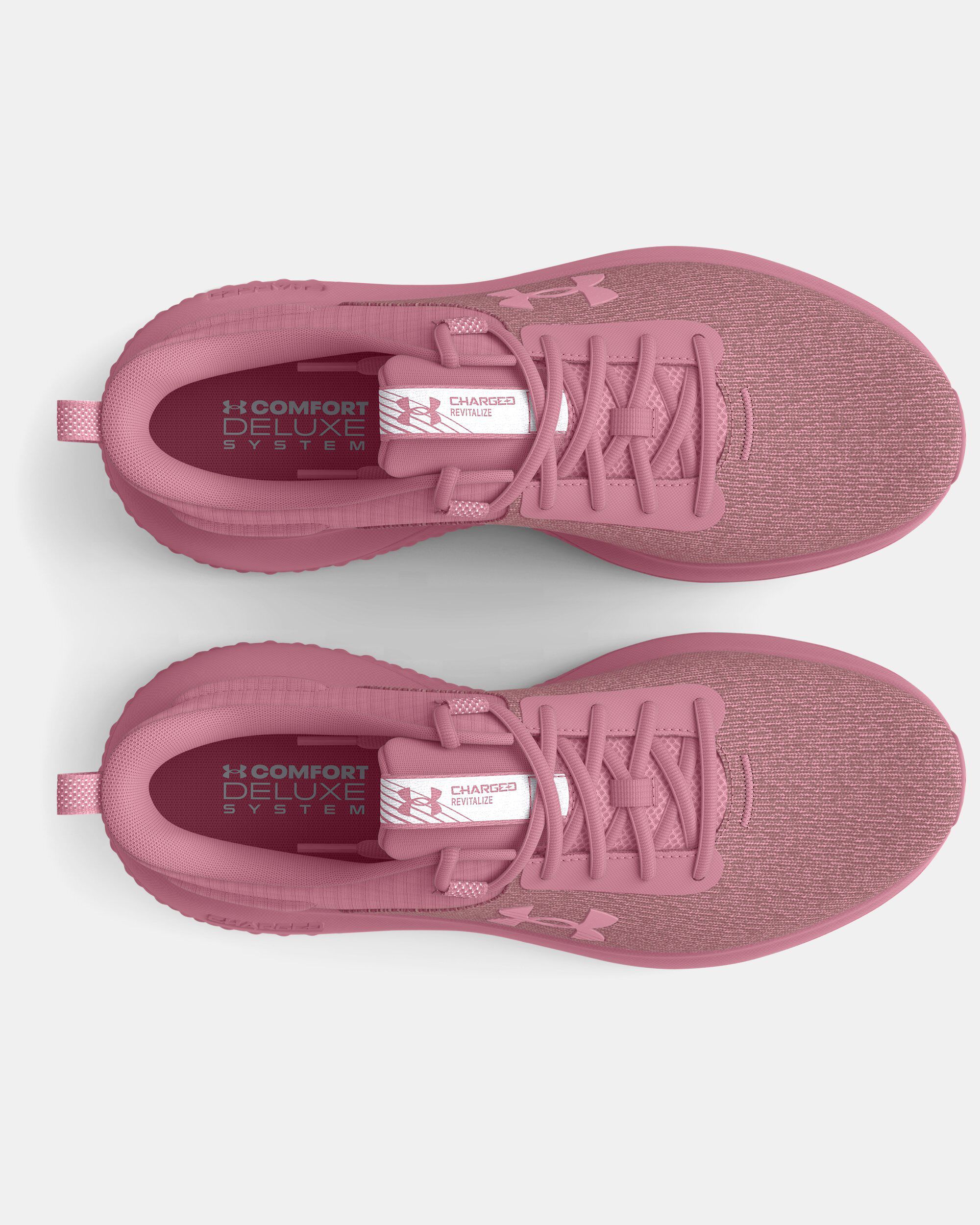 Under Armour Women s UA Charged Revitalize Running Shoes Pink in KSA