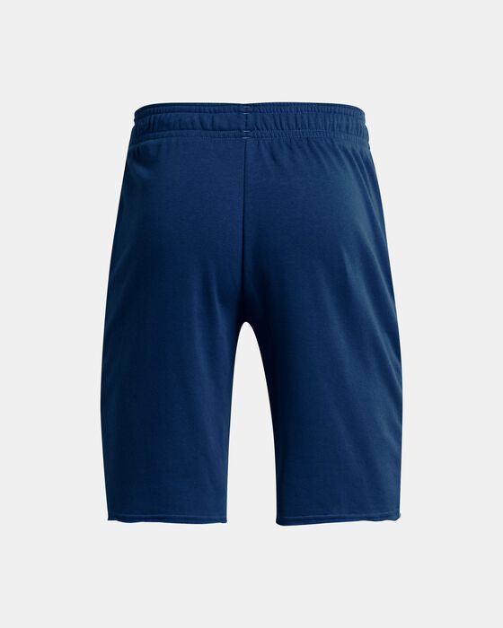 Men's UA Rival Terry Colorblock Shorts image number 5