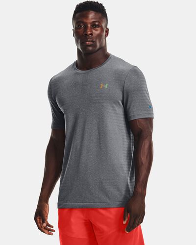 Men's UA RUSH™ Seamless GeoSport Short Sleeve