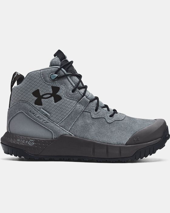 Men's UA Micro G® Valsetz Mid Leather Waterproof Tactical Boots image number 0