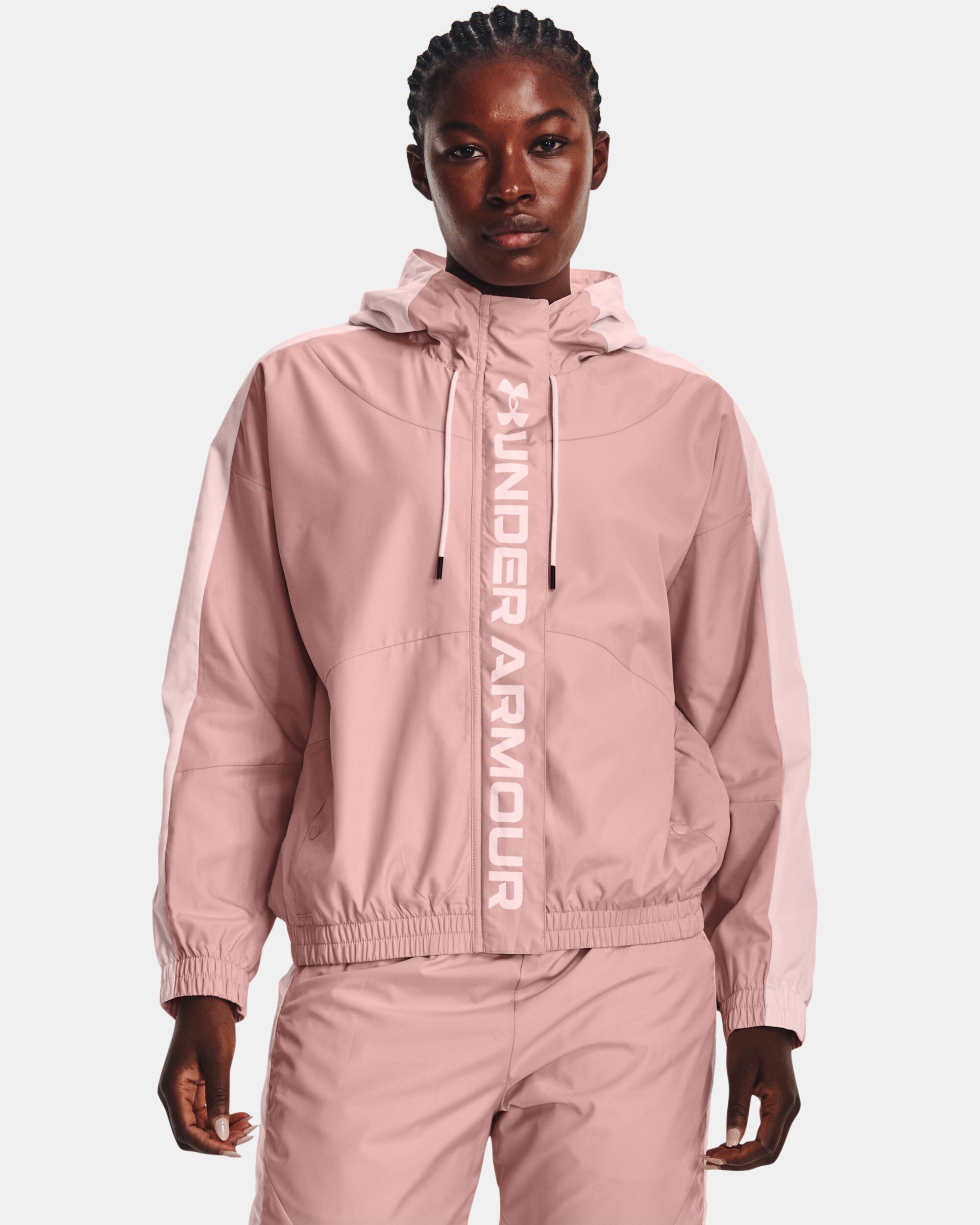 Women s UA RUSH Woven Full Zip Jacket