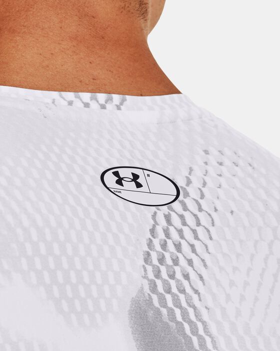 Men's UA Iso-Chill Compression Printed Long Sleeve image number 3