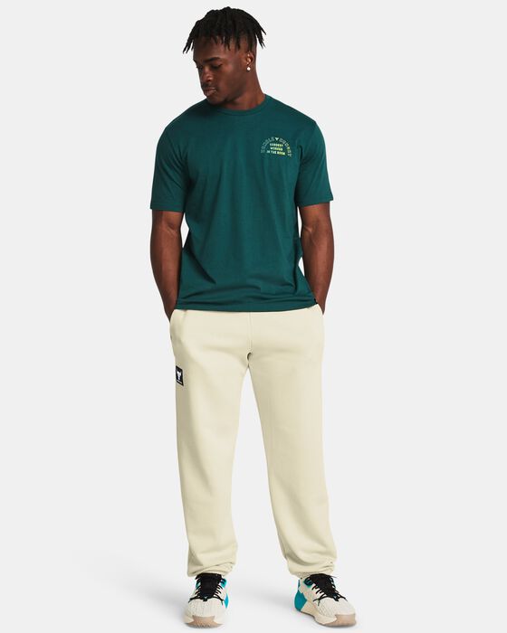 Men's Project Rock Heavyweight Terry Joggers image number 2