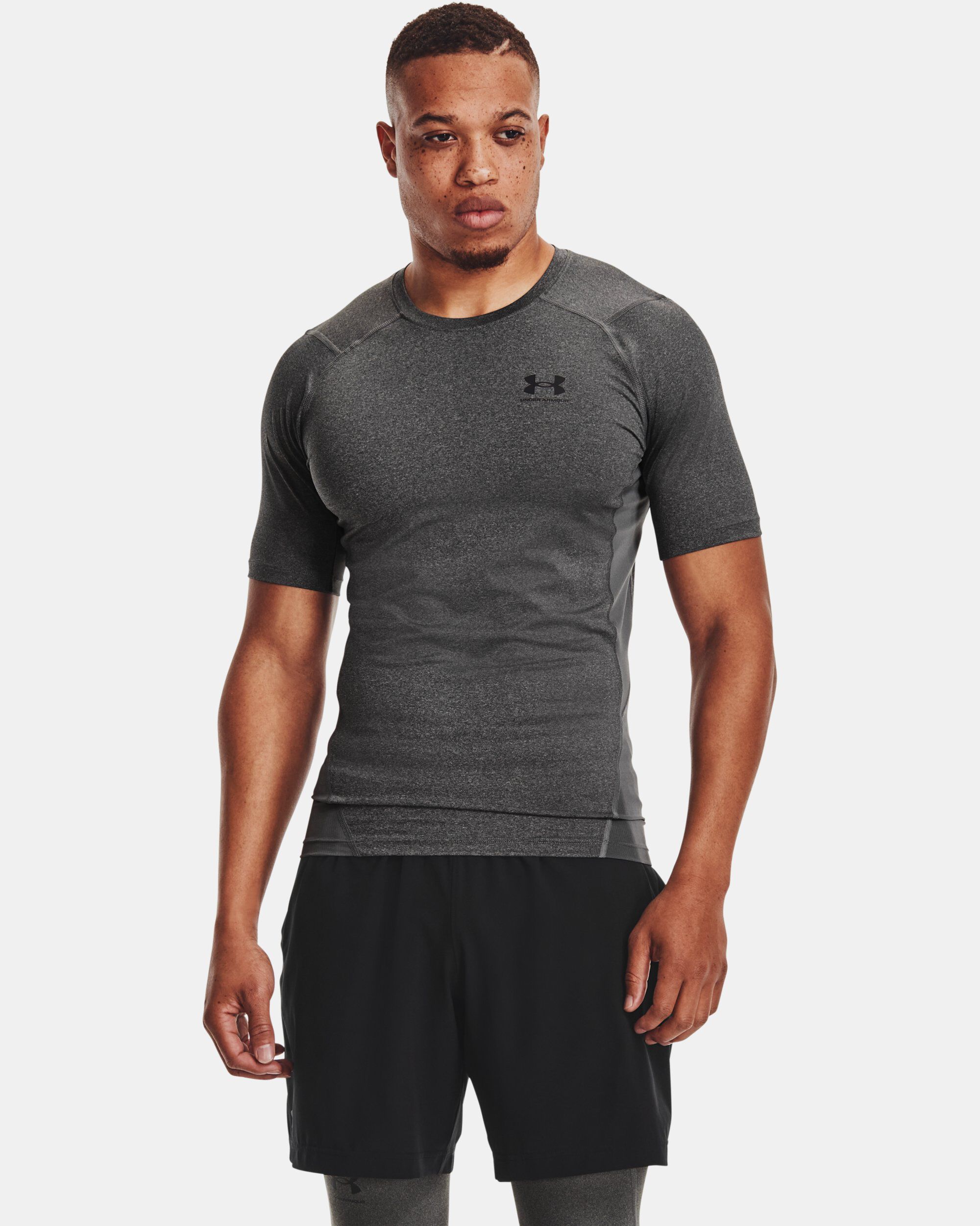 Under armour men's heatgear hotsell armour short sleeve compression shirt
