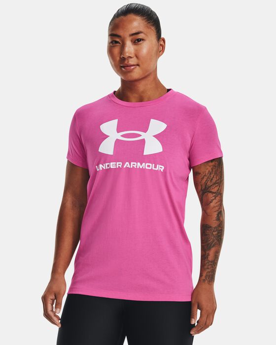 Women's UA Sportstyle Graphic Short Sleeve image number 0