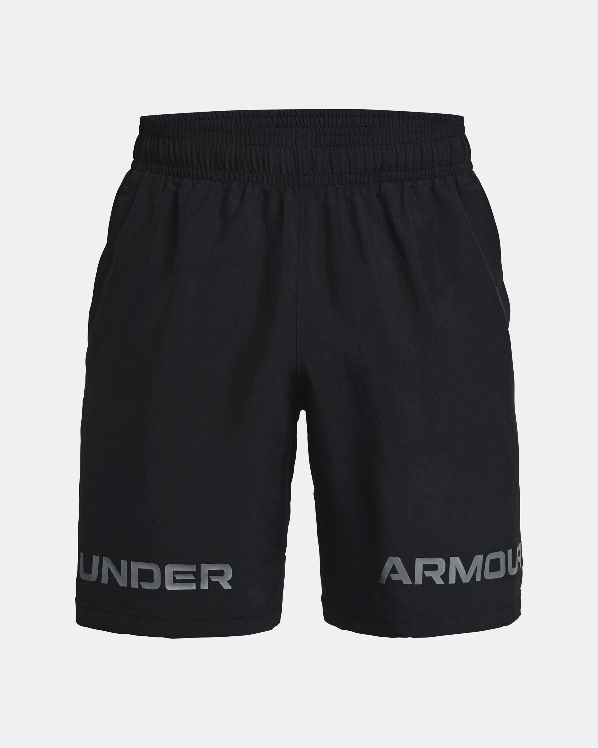 Men's ua woven graphic wordmark shorts sales
