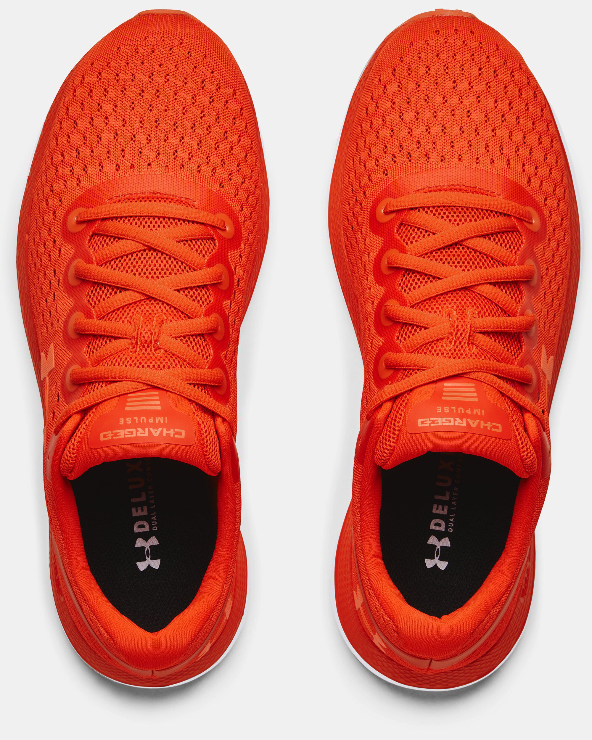 Buy Men s UA Charged Impulse Running Shoes Orange in KSA Under Armour