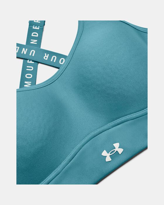 Women's UA Infinity Mid Covered Sports Bra image number 10