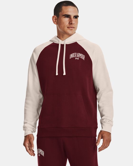 UA Rival Fleece Wordmark Colorblock image number 0