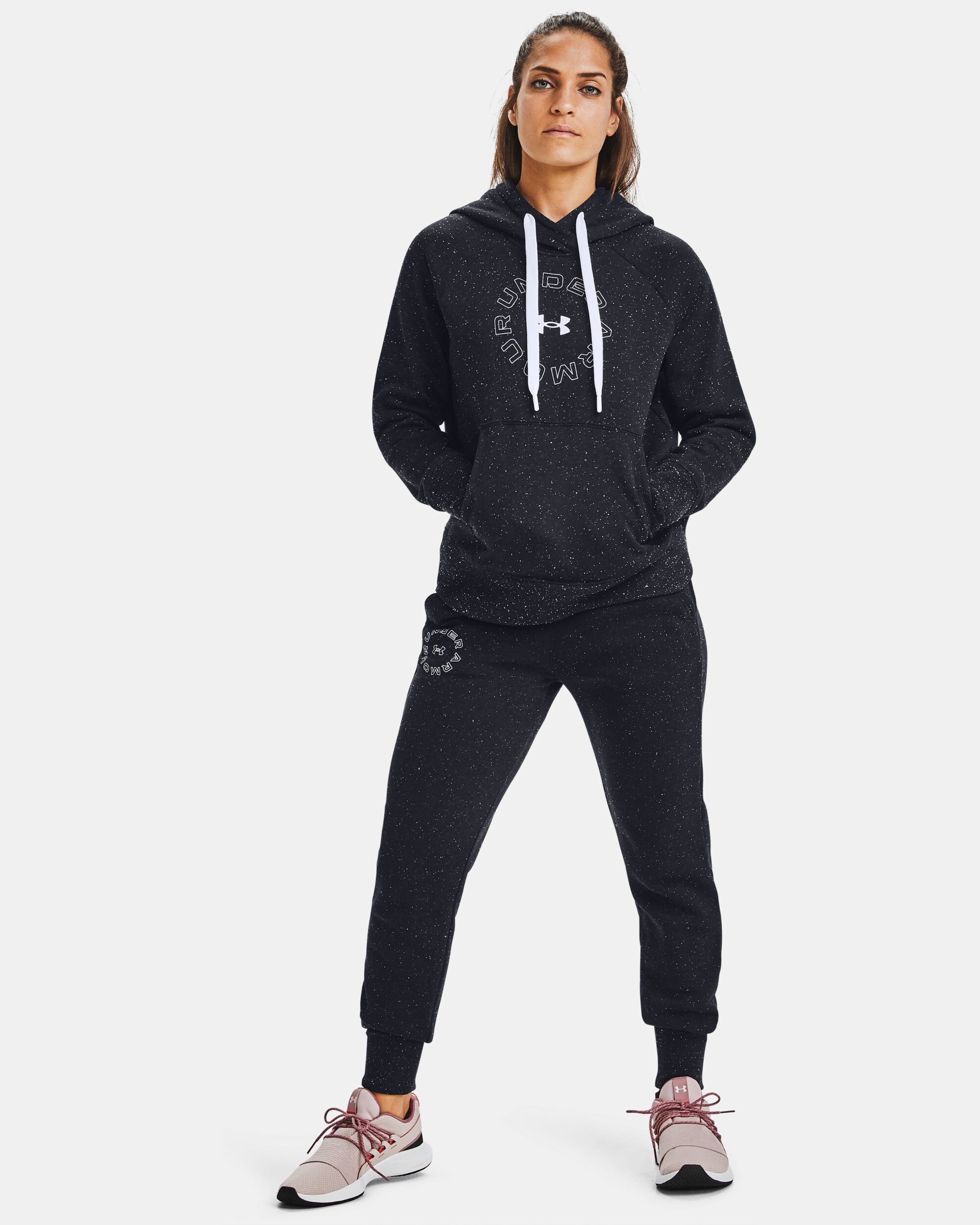 Under armour metallic hoodie store