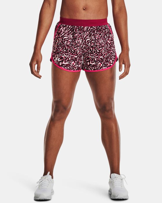 Women's UA Fly-By 2.0 Printed Shorts image number 0