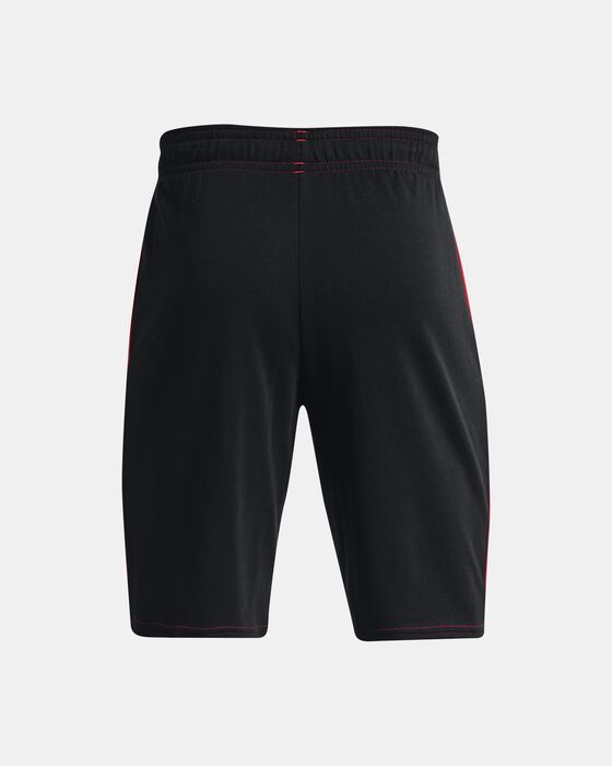 Men's UA Rival Terry Colorblock Shorts image number 5