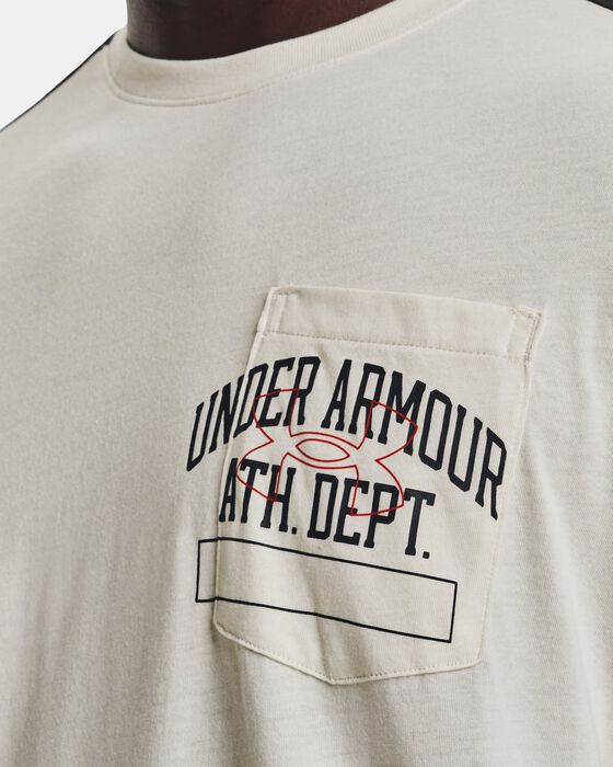 Men's UA Athletic Department Pocket T-Shirt image number 3
