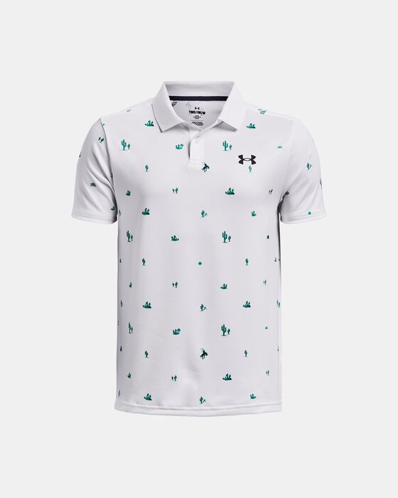 Boys' UA Performance Printed Polo image number 0