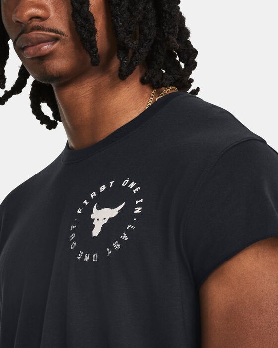 Men's Project Rock Cap Sleeve T-Shirt image number 3