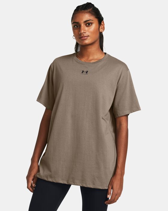 Women's UA Campus Oversize Short Sleeve image number 0