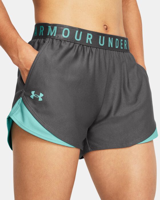 Women's UA Play Up Shorts 3.0 image number 3