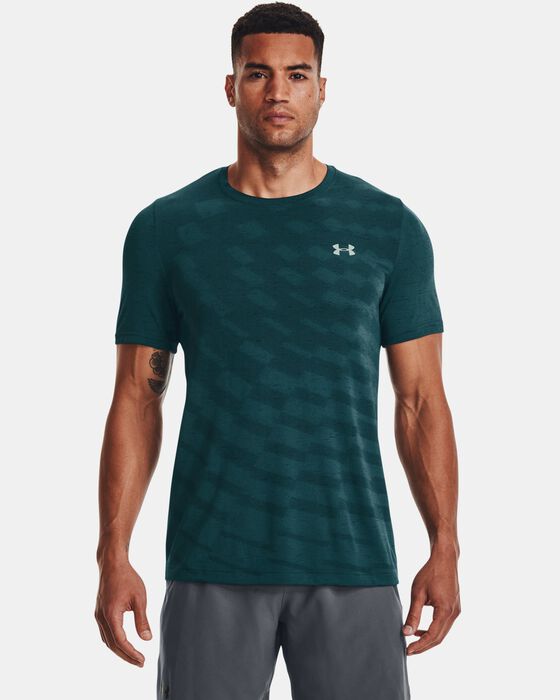 Men's UA Seamless Radial Short Sleeve image number 0