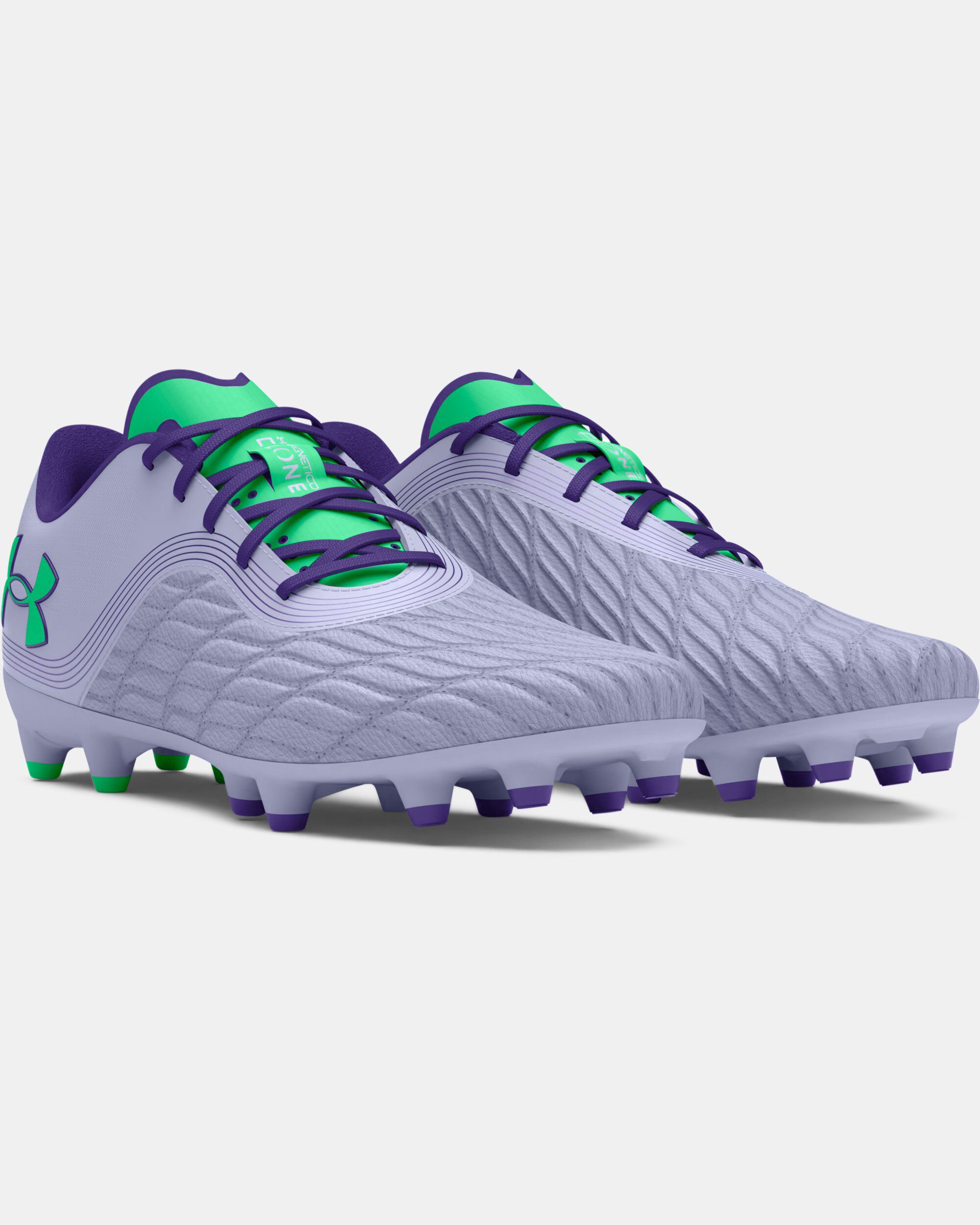 Buy Unisex UA Clone Magnetico Pro 3.0 FG Soccer Cleats Purple in KSA Under Armour