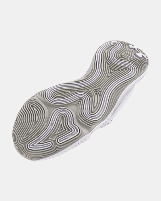 حذاء كرة السلة UA سباون 6 ميد للرجال والنساء image number 4