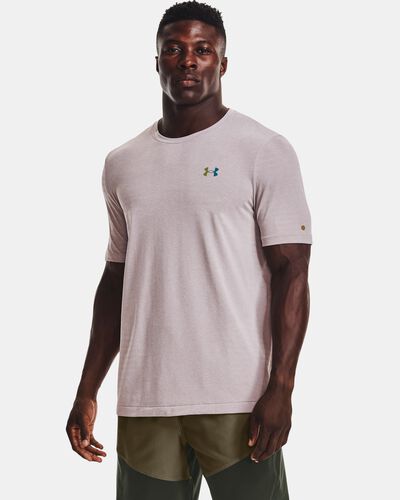 Men's UA RUSH™ Seamless GeoSport Short Sleeve