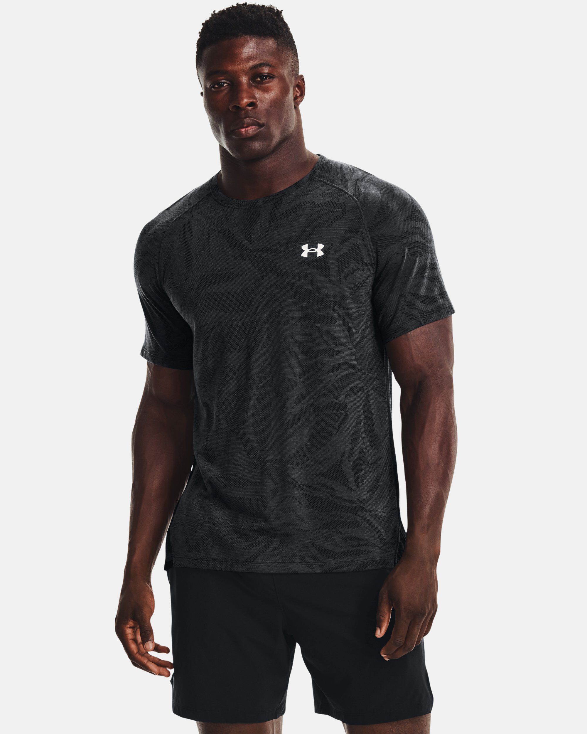Under armour mens tech hotsell 2.0 vibe top black